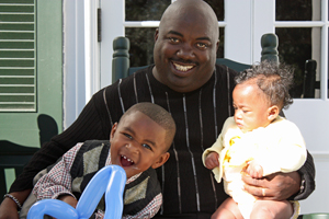 Family At Adoption Day